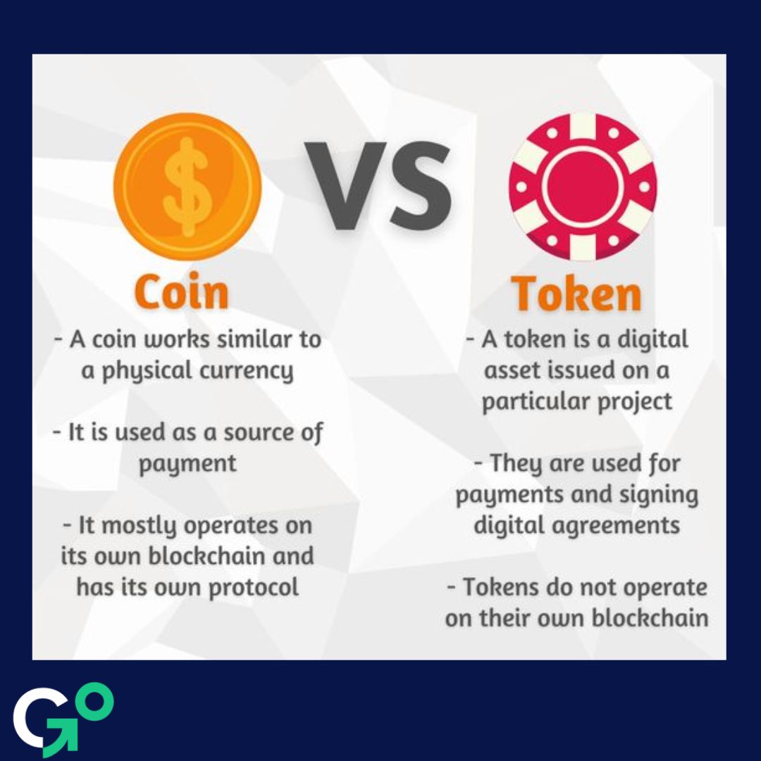 GoChapaa's tweet photo. What’s the difference between a Token and a Coin? 🪙✨ Let’s break it down!
Let us know in the comments what other notable differences you think are worth mentioning! 💬👇
#gochapaa #Blockchain #CryptoCoins #CryptoTokens #Cryptocurrency #Web3 #TokenVsCoin #DigitalAssets https://t.co/nUkkqbc3hm