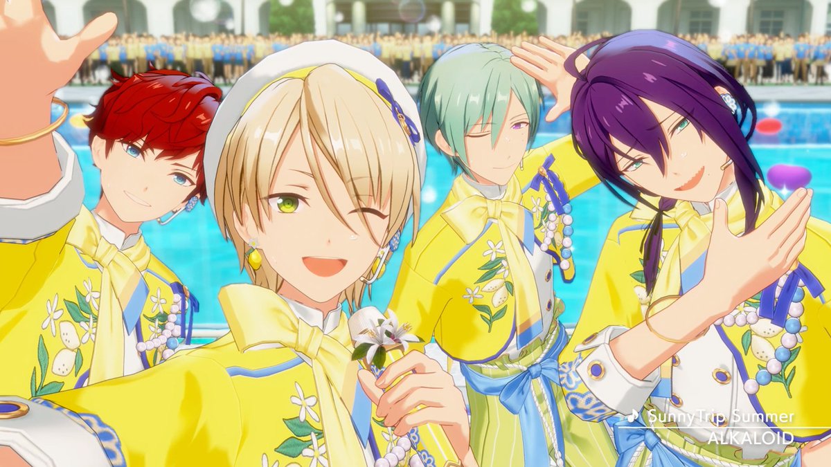 お知らせ】 7月15日〜 『ALKALOID』のユニット新曲イベント『夏香る
