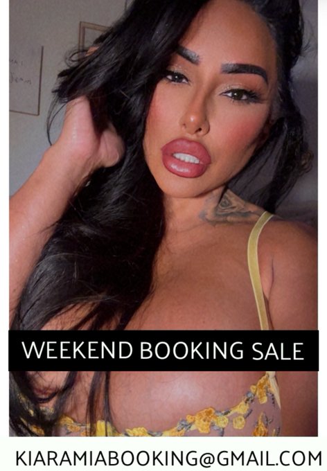 📣TOUR DATES📣  🗓️ I&rsquo;m in Los Angeles   💋 Booking SALE 💋 Kiaramiabooking@gmail.com https://t.co/25kmKo