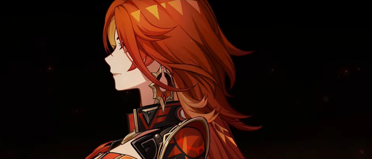 celestiabyss's tweet image. I think i just miss enjou why does she remind me of enjou

And that one woman from everflame mansion in hsr