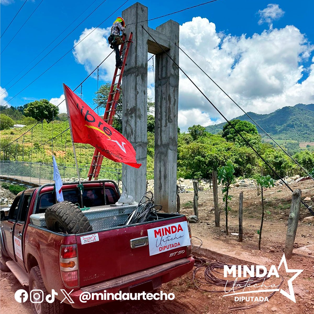 mindaurtecho's tweet photo. Asumí el compromiso de iluminarlo, para que en la noche su paso fuese seguro para los habitantes.

El día de ayer mi equipo logístico, entró en acción y las lámparas ya están instaladas. ¡Gracias Gerson y a tu equipo!

Saludos hasta Concordia.✌🏽🚩 https://t.co/qVEGnGwJQF