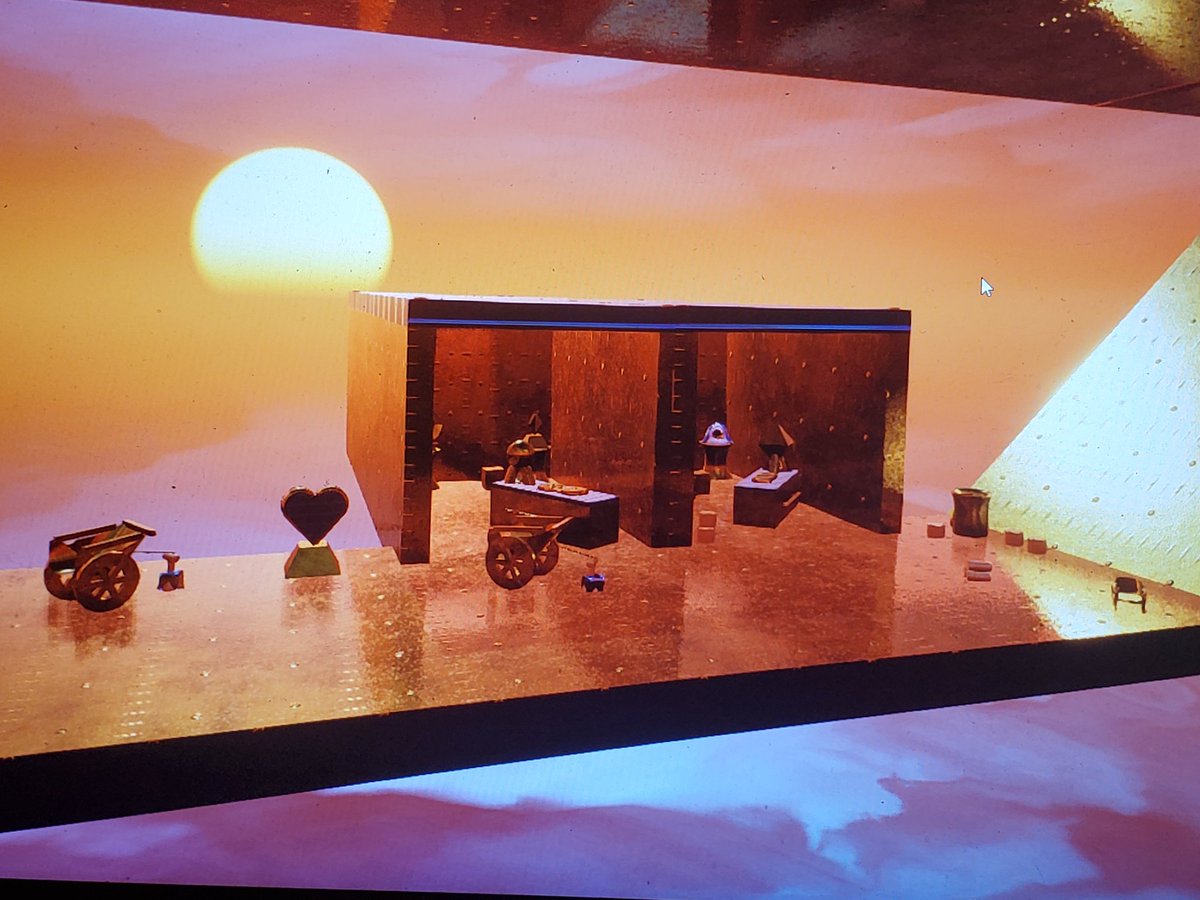Num1UndeadGamer's tweet photo. The final details, I'll post a better picture of the full build later. It's Uploaded and I called it ancient forgotten chamber. https://t.co/MvmZ4nN760