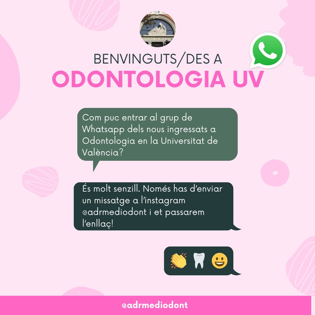 Delegació d'Alumnes de Medicina UV tweet media