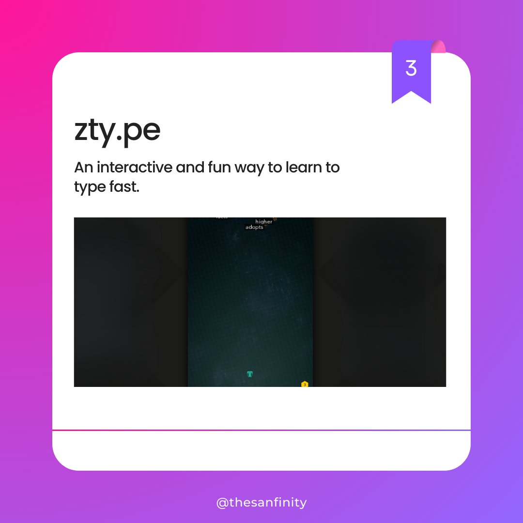 Sanfinityweb's tweet image. Crazy websites you need to check out in your boredom.
Follow us for more useful content!

#onlinegames #interestingwebsites #hiring #ITjobs #workfromhome #webdevelopment #websitedesigner