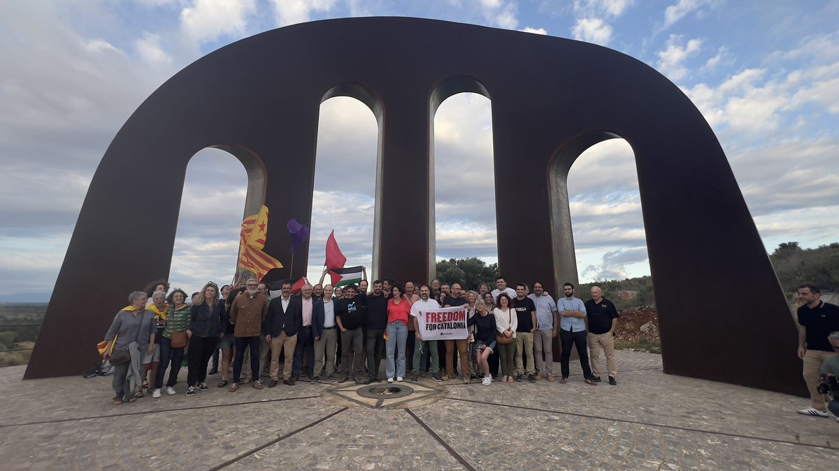 A la @pprtadecatalunya amb els exiliats de Suïssa