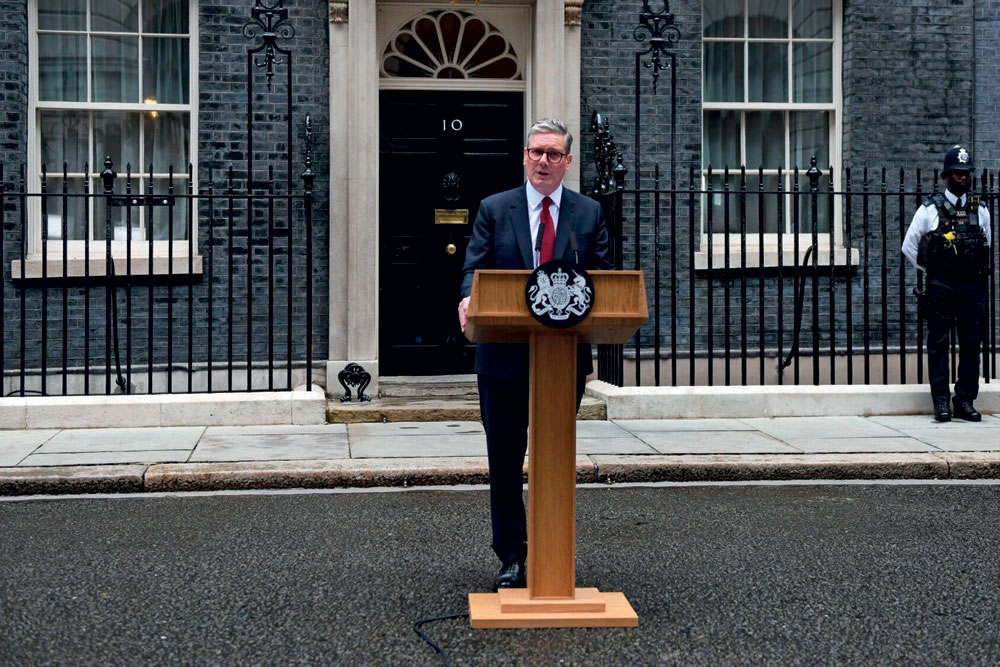 Openthemag's tweet photo. Sir @Keir_Starmer did what most people thought would be a decade’s work of rebuilding in less than half that time. Labour went from a position of ‘you can’t win the next election’ to ‘you can’t lose’, writes @mrlanceprice #UKElections2024 https://t.co/RV1Yd6unfO https://t.co/C1UzFmGGsE
