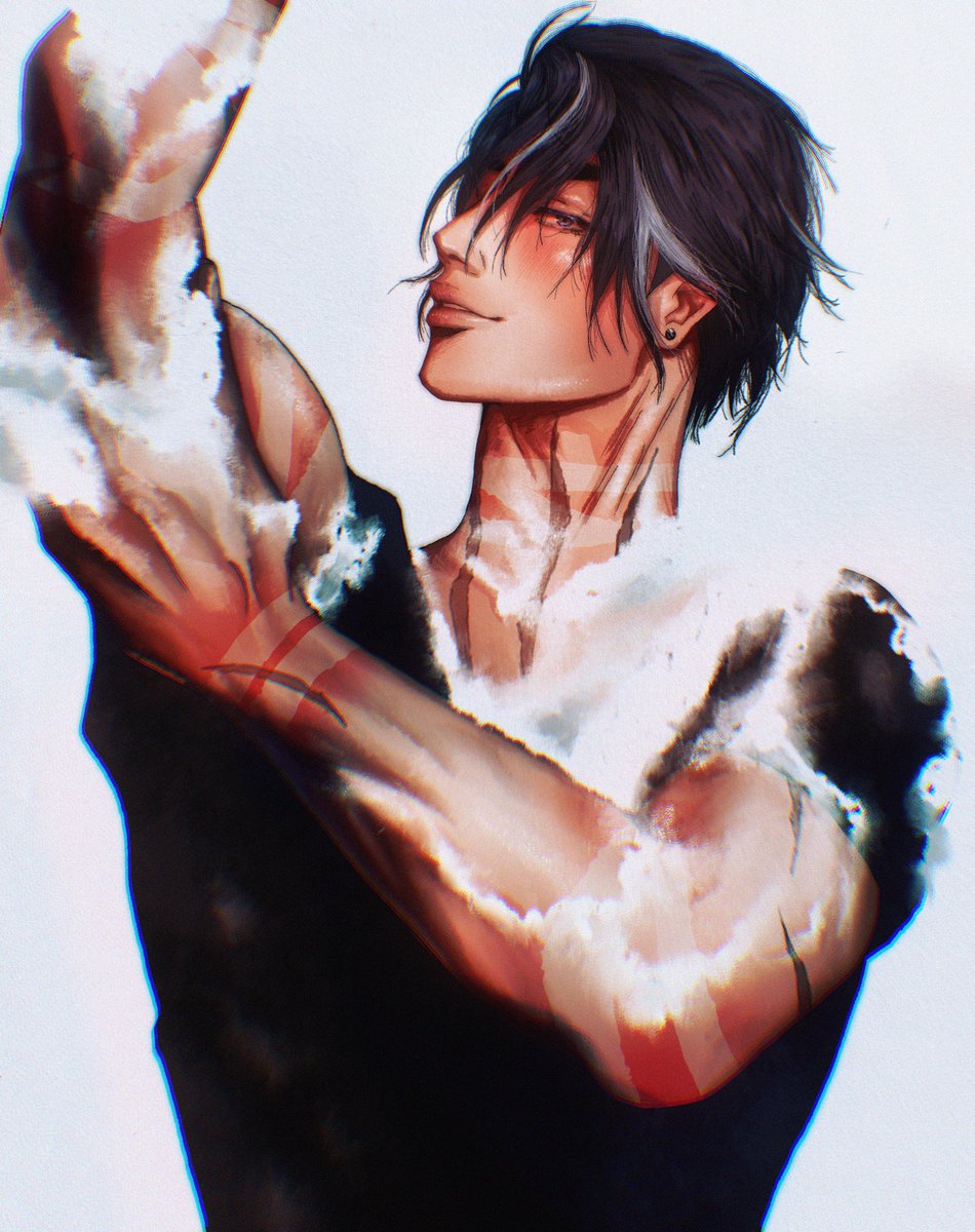 rvnfleurs's tweet photo. The Duke.

Referenced from the heatstroke photo shoot from Ye Hao 💕 

#Wriothesley #Wriolette #GQChina #yehao #Heatstroke #Genshin_Imact #digitalart https://t.co/lORbEjEC6c