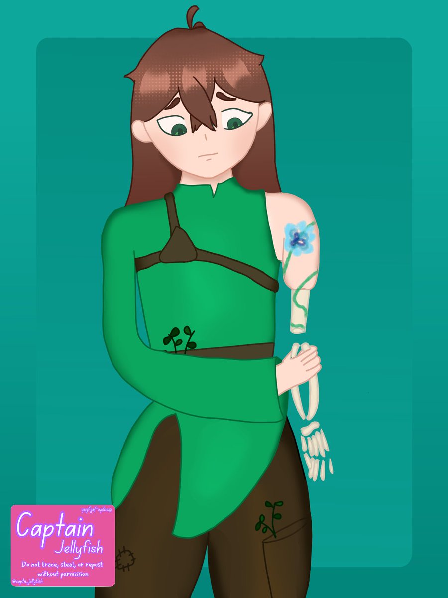 Captn_Jellyfish's tweet photo. A few days ago I drew m!Marsarchy from the #mythrillSMP for #artfight2024! I had a ton of fun with this one :D https://t.co/TgtVb5YJbU