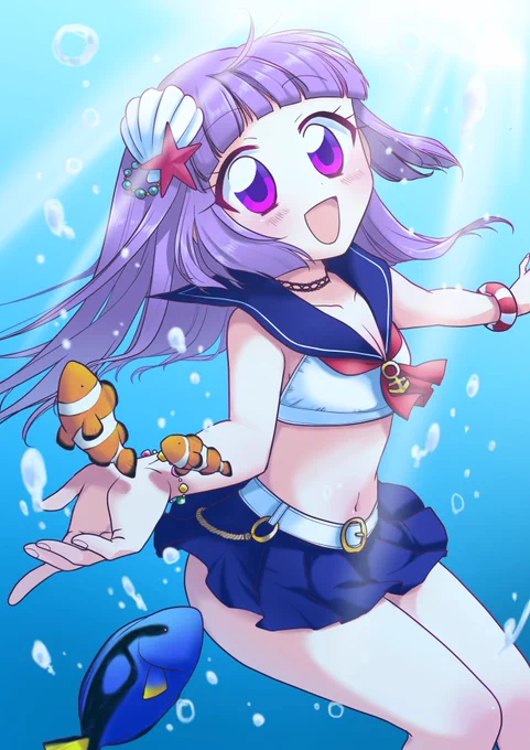 #これを見た人は無言で去年7月の画像を貼る 