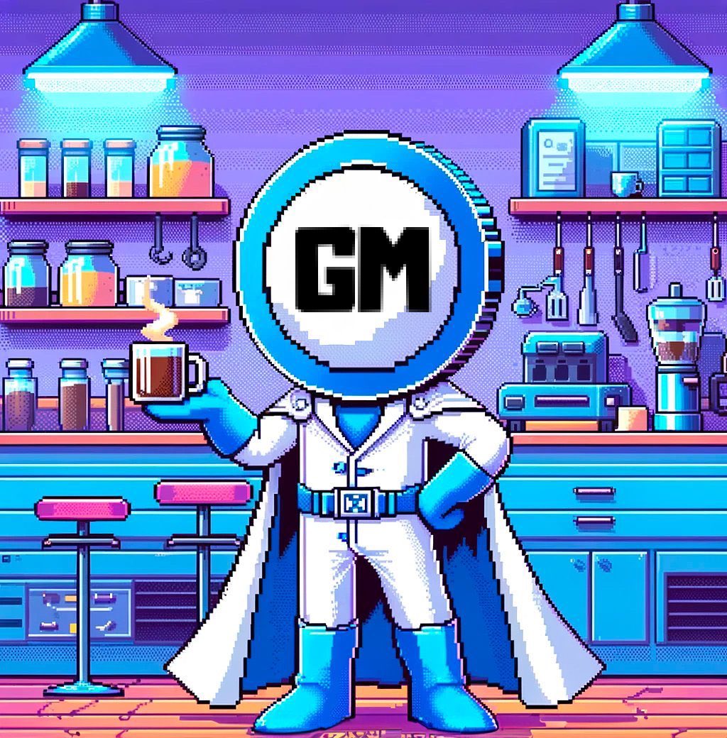 $GM fam 💙
Coffee time ☕️
Happy Friday ☀️

#heywallet send 300000 $GM to the first 300 retweets and follow <a href="/TheGmMachine/">The Gm Machine - $GM/$GN</a>