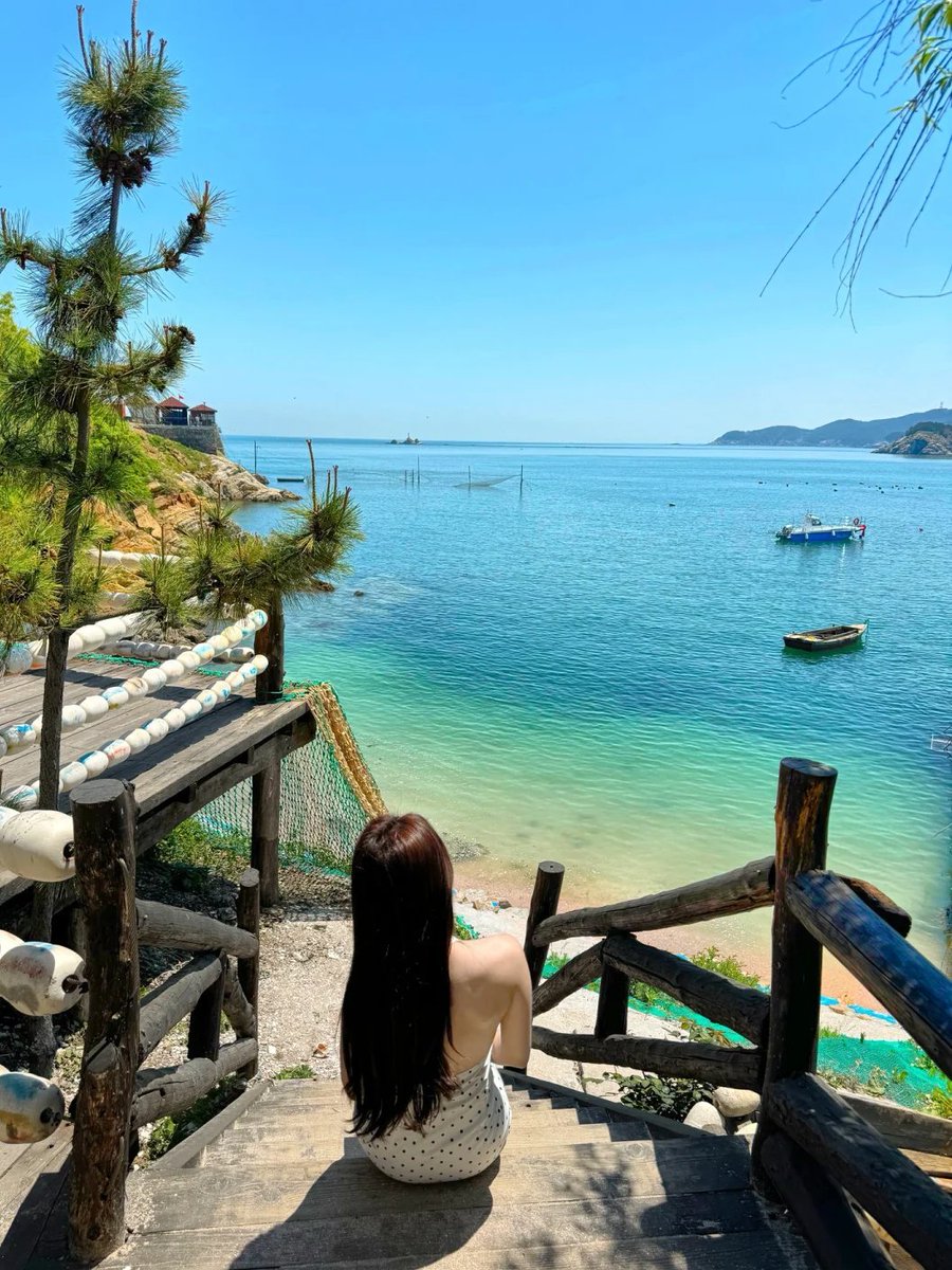Heidygtd's tweet photo. The scenery by the sea is so relaxing. I really like this environment and weather.❤️❤️ https://t.co/jlFNo9o6GL