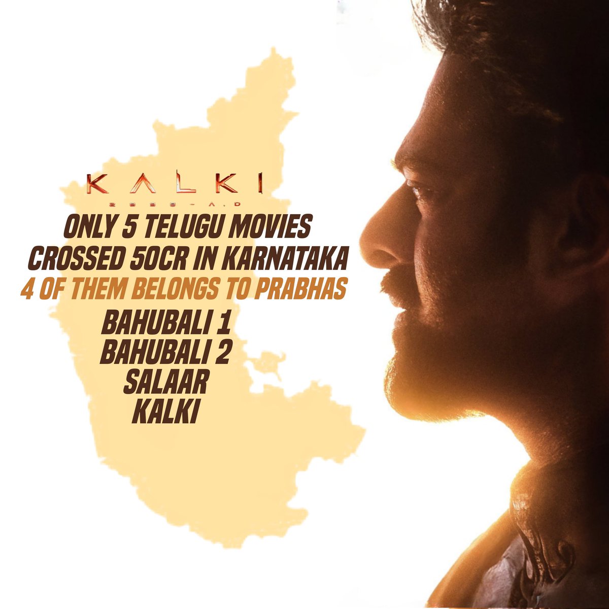 TrendsPrabhas's tweet photo. #Kalki2898AD Grossed 50Cr+  in the First Week Itself - KVenkata Narayana #Kalki2898AD karnataka Distributor ..

Running towards 80crs 💥
 
#Prabhas 👑  @KvnProductions @nagashwin7 . https://t.co/4iau6I84Je