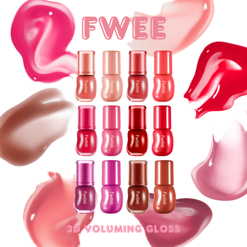 SNSでも話題の韓国コスメ💄✨ 『fwee』から「3D ボリューミング グロス