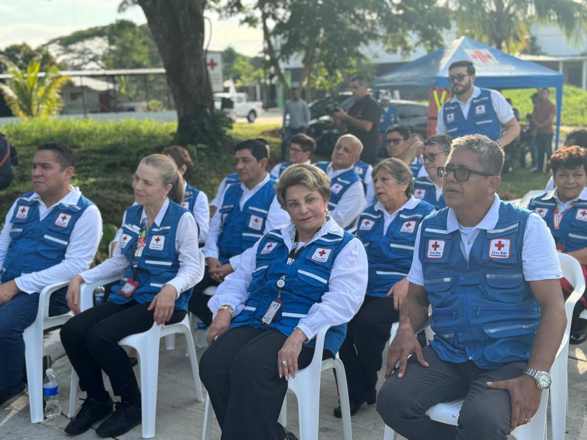 cruzrojacol's tweet photo. La Cruz Roja Colombiana inaugura el Centro Turístico y de Entrenamiento SOLIMOES de Amazonas. 👏🏼🏨

Este proyecto es el fruto de un esfuerzo conjunto entre Voluntarios, Directivos y Colaboradores de la Cruz Roja Amazonas. 🇨🇴 https://t.co/h4UK0VLpSE