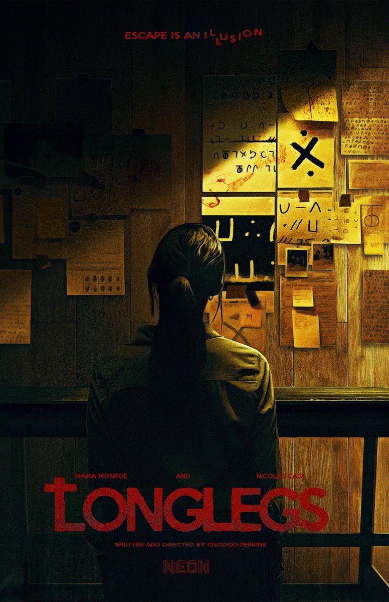 I'm WAY late to this but happy #LonglegsMovie day!

How was the movie? Did it live up to the hype? NO SPOILERS!!

Poster by me! 

#Longlegs #LonglegsFilm