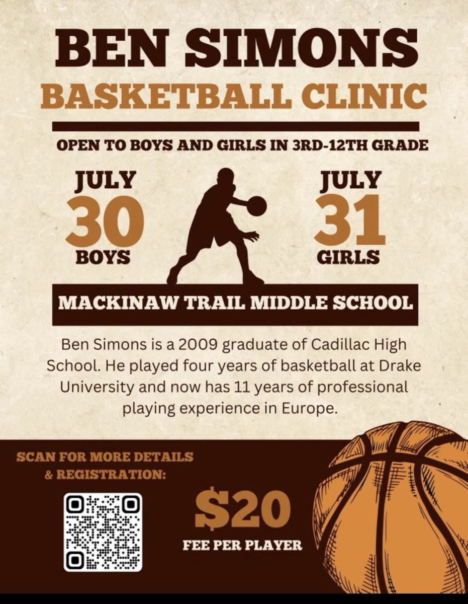 Cadillac Basketball tweet media