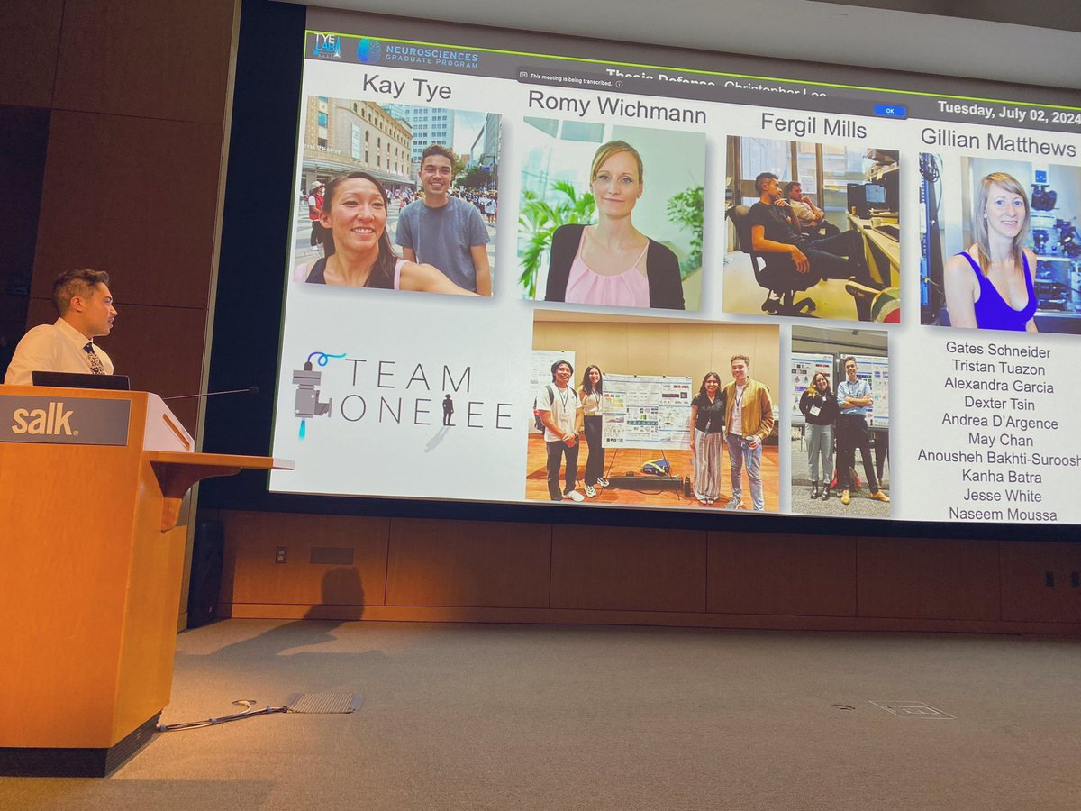 crlee94's tweet image. I defended my thesis last week! So grateful for the very generous support and guidance that my advisor @kaymtye gave me over the past 5 years, as well as for my amazing lab mates, my superstar team (Team LoneLee!), postdoc mentors, thesis committee, friends, and family. 🙏😁