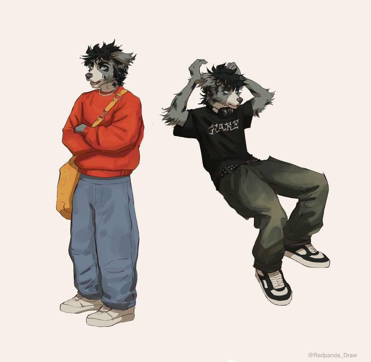 Redpanda_Draw's tweet photo. Here I share with you this drawing of my OC Davon. I have open commissions in this and other styles. For more information, you can write to me at DM.

#furry #furryart #furryartist https://t.co/JjQqPANDRX