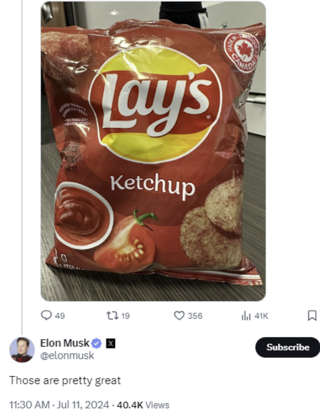 TESLAX2030's tweet photo. BREAKING: @elonmusk HAS BEEN ON X FOR THE LAST HOUR AND HAS NOT CONFIRMED THE RUMOR ABOUT 88 ROBOTAXI de LAYS (CR @ewtracker )
WHAT IF 88 ROBOTAXI EVENT IS NOT CANCELED. $TSLA WILL RIP IN THE MORNING. #chipgate #tesla https://t.co/kBoyfhcyCr