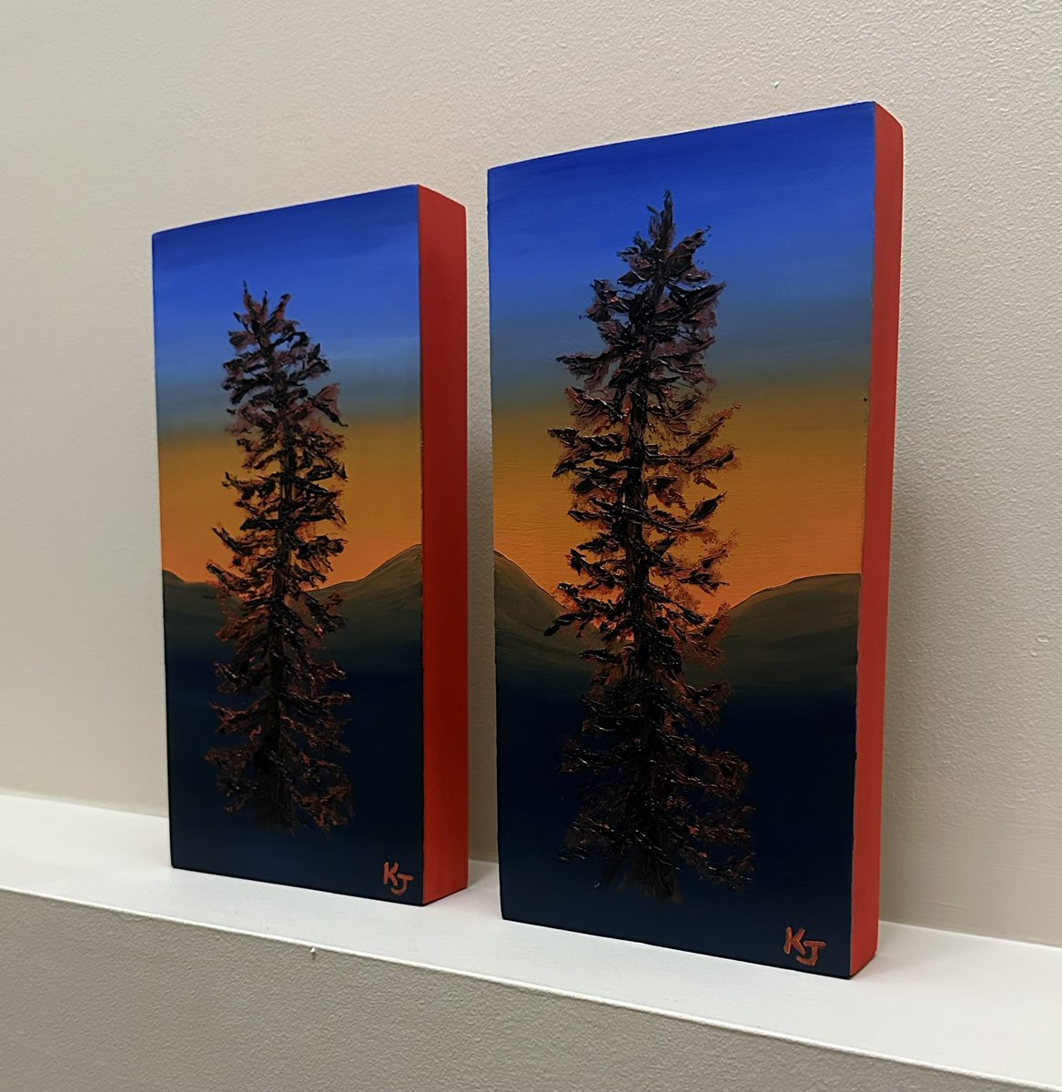 keeprunningkris's tweet photo. “Dancing at Sunrise”
Oil on Wood Panel
6 x 12 inches each

#yyc #calgary #sunrise #calgaryartist #fineart https://t.co/I7cslwAapX