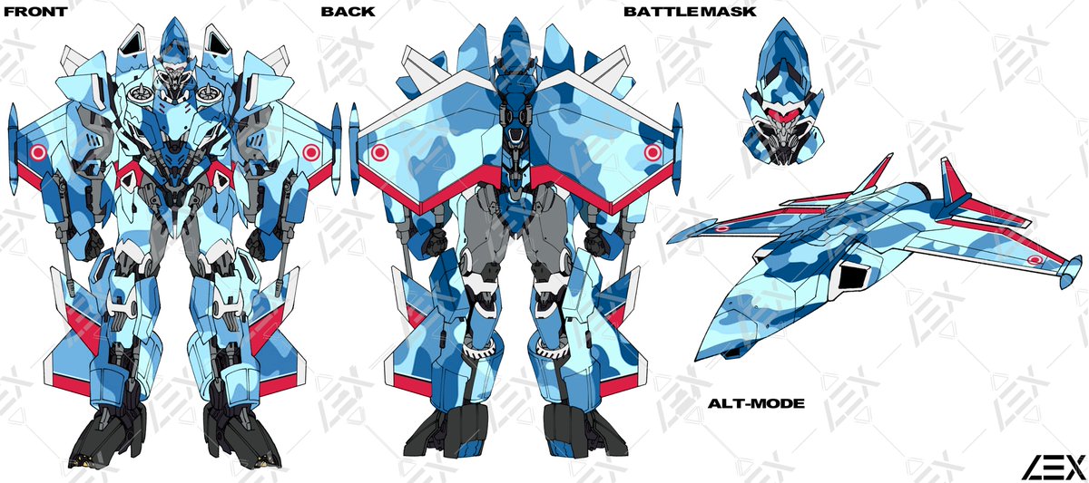 another reference sheet comm done~! a conehead seeker OC!