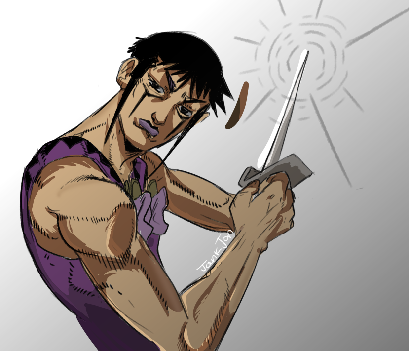 JankJon's tweet photo. Charming Man #jojo #jojo_anime #JoJosBizarreAdventure #jojolands #The_JoJolands https://t.co/WxhPEJ9A9p