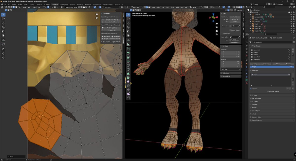 Zetter3D_NSFW's tweet photo. I forgot to make update...again...

Anyways the model is going super smooth since is almost done I hope to give you more screens tomorrow! https://t.co/RI2AIVgr3y