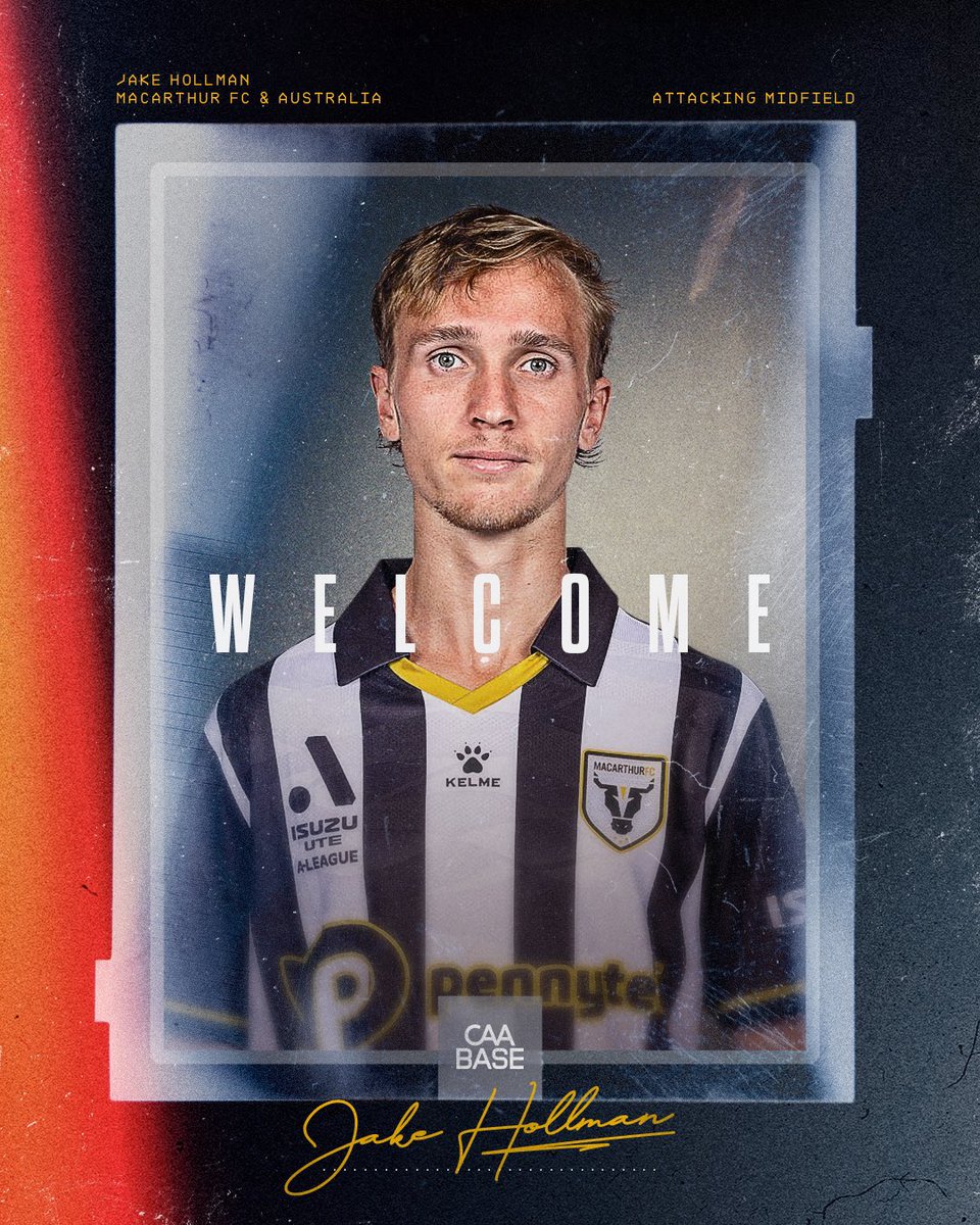 Welcome Jake Hollman to <a href="/CAABase/">CAA Base</a>  🤝