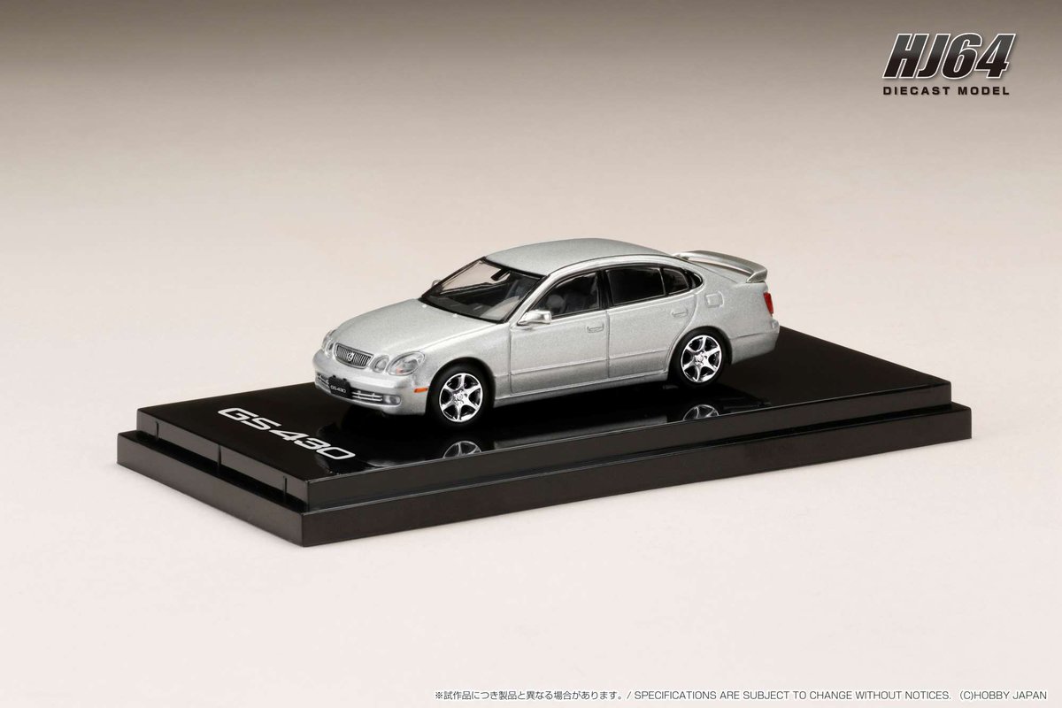 1/64 LEXUS GS430 □5-Colors □発売予定: 2024年11月以降 □お取扱店