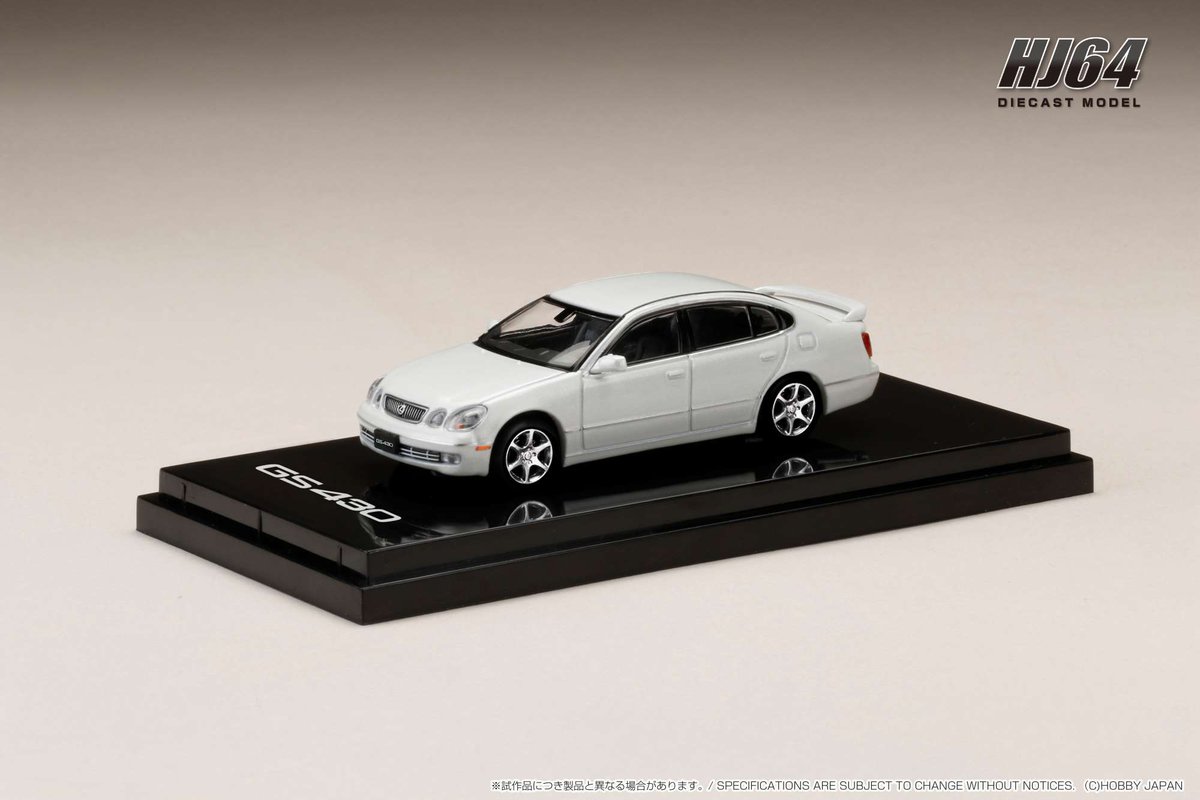 1/64 LEXUS GS430 □5-Colors □発売予定: 2024年11月以降 □お取扱店