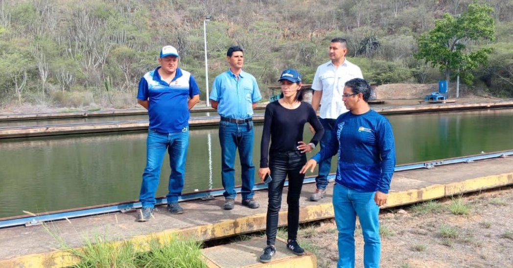 Julio | 
Municipio Morán 
Desde el Sistema Alto Tocuyo la viceministra de Servicio de agua potable y saneamiento, Ing. Yesenia Moreno, revisó cautelosamente los equipos encontrando los mismos en óptimas condiciones para llevar el vital líquido a tres municipios del estado Lara
