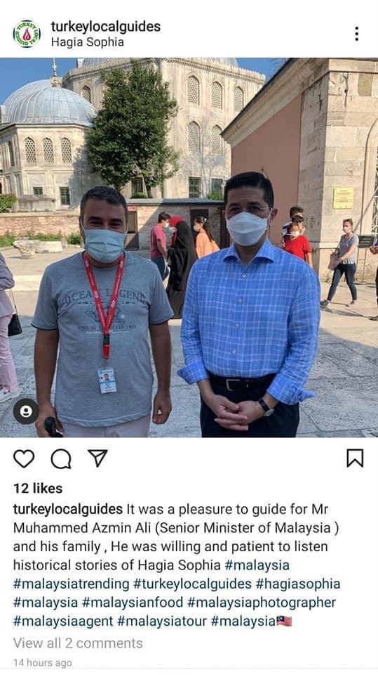 lamkanahraf's tweet photo. 3 tahun lepas, semasa negara dilanda ombak kedua COVID19, Azmin Ali dan keluarga sempat bercuti ke Turki.
Negara dalam lockdown.
Kes baharu COVID : 8,547
Jumlah kes aktif : 91,272
Jumlah kematian : 6,260
Siapa lagi ingat perangai kerajaan PN ?
#RakyatIngat https://t.co/wtbQNbIXUJ