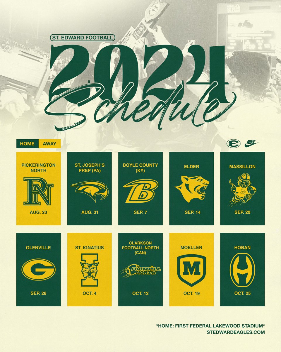 <a href="/SEHS_FOOTBALL/">St. Edward Football</a> 2024 schedule: