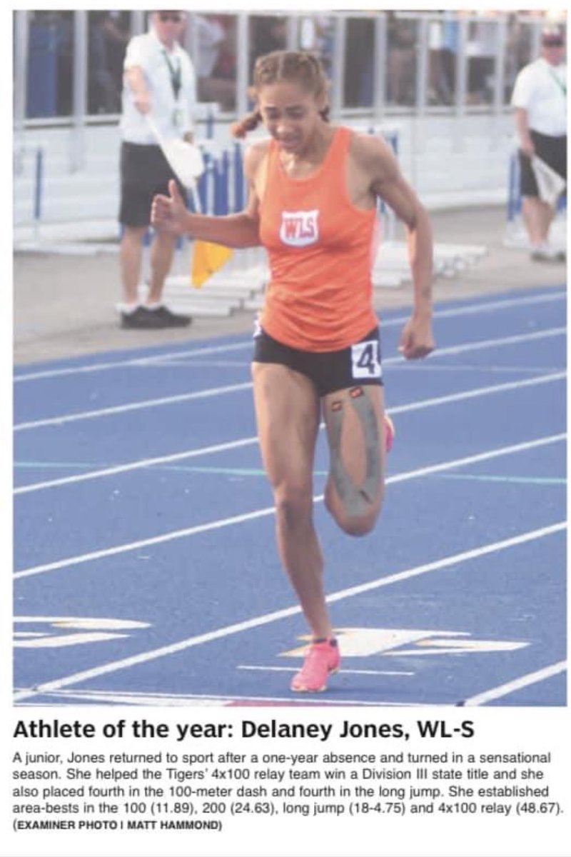 Blessed and highly favored, but thankful for the recognition and congratulations to all my teammates and the other young ladies who were also selected.