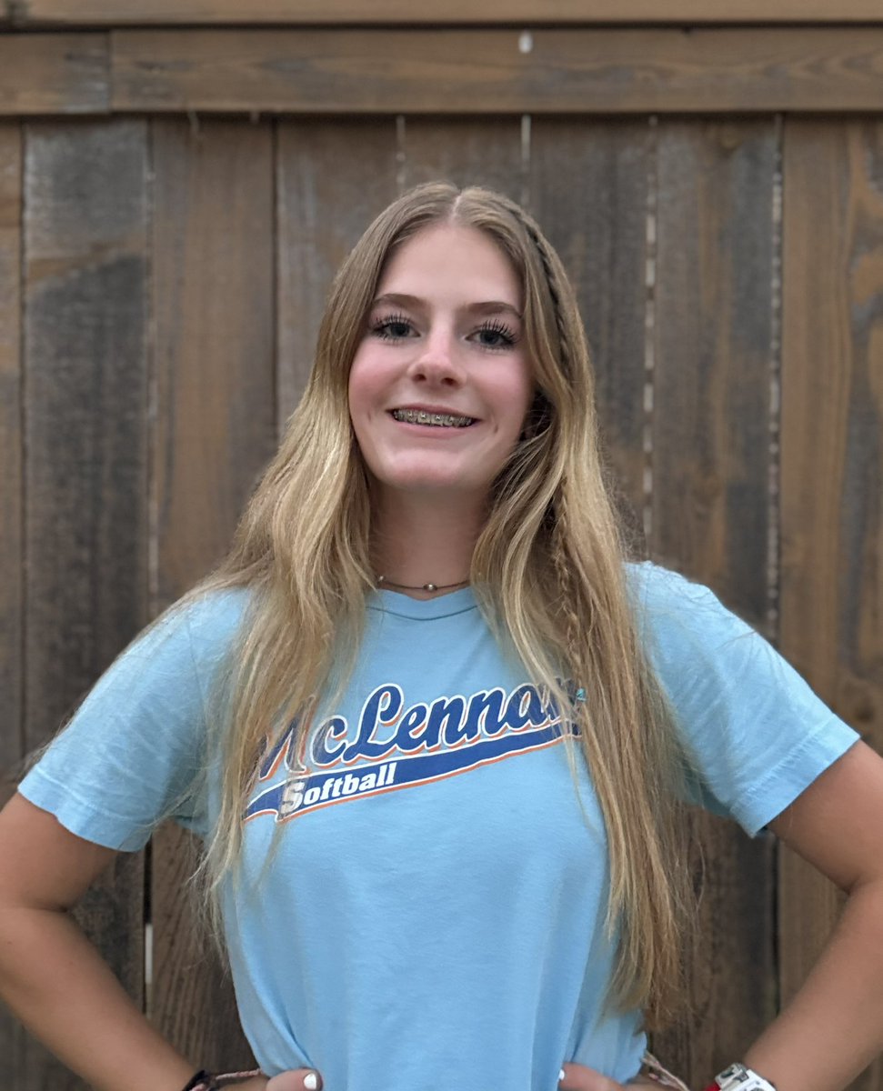 I’m super excited to announce that I will be furthering my athletic and academic career at Mclennan Community College!!! Thank you to everyone who helped me achieve this goal and thankyou to Coach J and Coach Berry for this amazing opportunity! GO LANDERS🧡💙<a href="/McLennan_SB/">McLennan Softball</a>