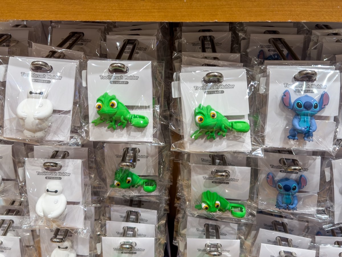 スティッチ　①歯ブラシホルダー&②指人形全10種 ディズニーストア（東京ディズニーリゾート店） ベイマックス