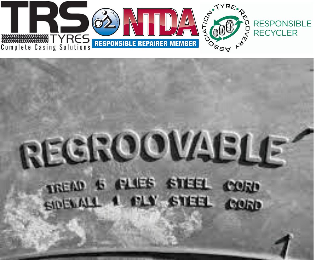 trscasings's tweet photo. Are you a Regroover???

If you buy tyres which are designed to be regrooved and you're not regrooving - then you are losing out on potentially 25% more miles per tyre....

#regooving #retread #recycle #repair #transportation #tyres #tbr #truck #bus #circulareceonom https://t.co/4oJ9m8yVfO