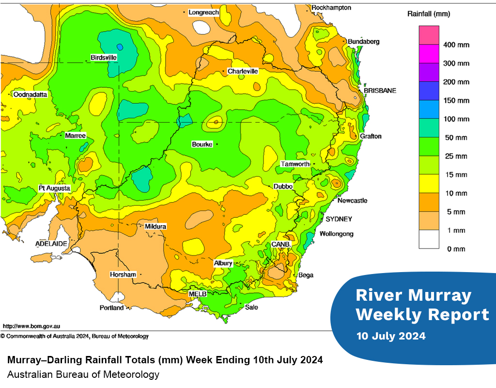 MD_Basin_Auth's tweet photo. 📉💧Widespread rain fell across the Murray–Darling Basin this week, read more in our #𝗥𝗶𝘃𝗲𝗿𝗠𝘂𝗿𝗿𝗮𝘆𝗪𝗲𝗲𝗸𝗹𝘆𝗥𝗲𝗽𝗼𝗿𝘁 including #rainfall, #inflows, #waterquality + #RiverOperations
👀🔗 https://t.co/dPPk3EoNjg https://t.co/Do0pt4wVZC