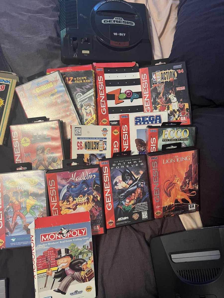 Daze_FD's tweet photo. Suggestion needed for my #retrogames. My trusty consoles are, well, a bit loved and still functional. How do I display them proudly without them being mint condition? #gamestation #shelvinghelp Not shown are my N64 and SNES. https://t.co/VYeRf2pRa6