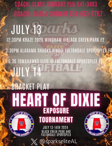 Super excited for my upcoming tournament this weekend in Birmingham!