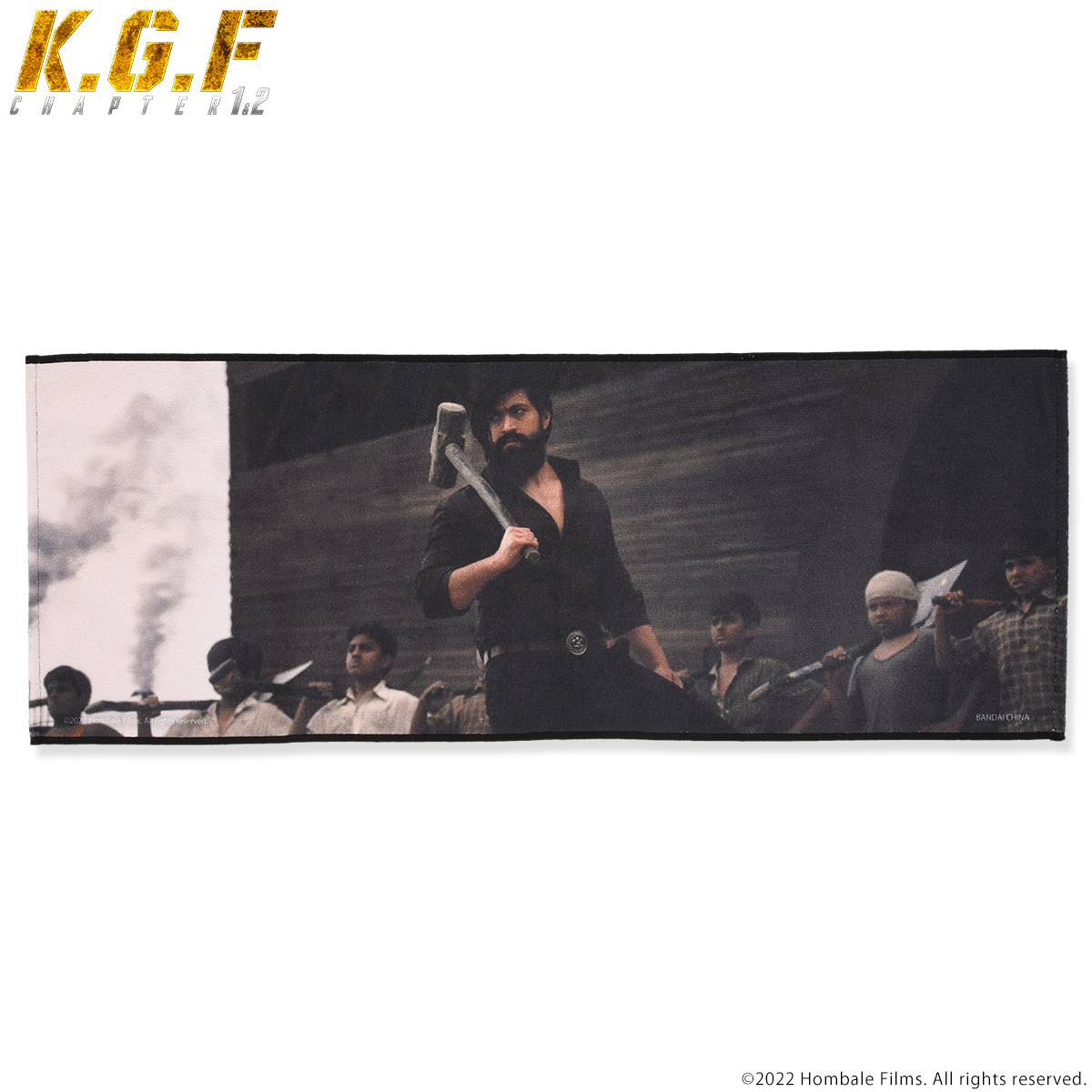 BANDAIFN's tweet photo. 『K.G.F』　ポートレイトフェイスタオル（全5種）

名シーンをポートレイトフェイスタオルにデザインしました。
お部屋で飾っていただくほか、実際にタオルとして使用するのにも最適なアイテムとなっています！

https://t.co/2DNl7nmPut https://t.co/HYYyWev3TB