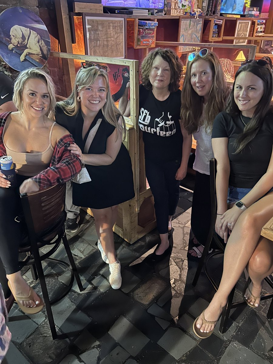 finleysmomm's tweet photo. Getting the Girls Night redraft league together! @Him_HerSports https://t.co/E0XEzISDLV