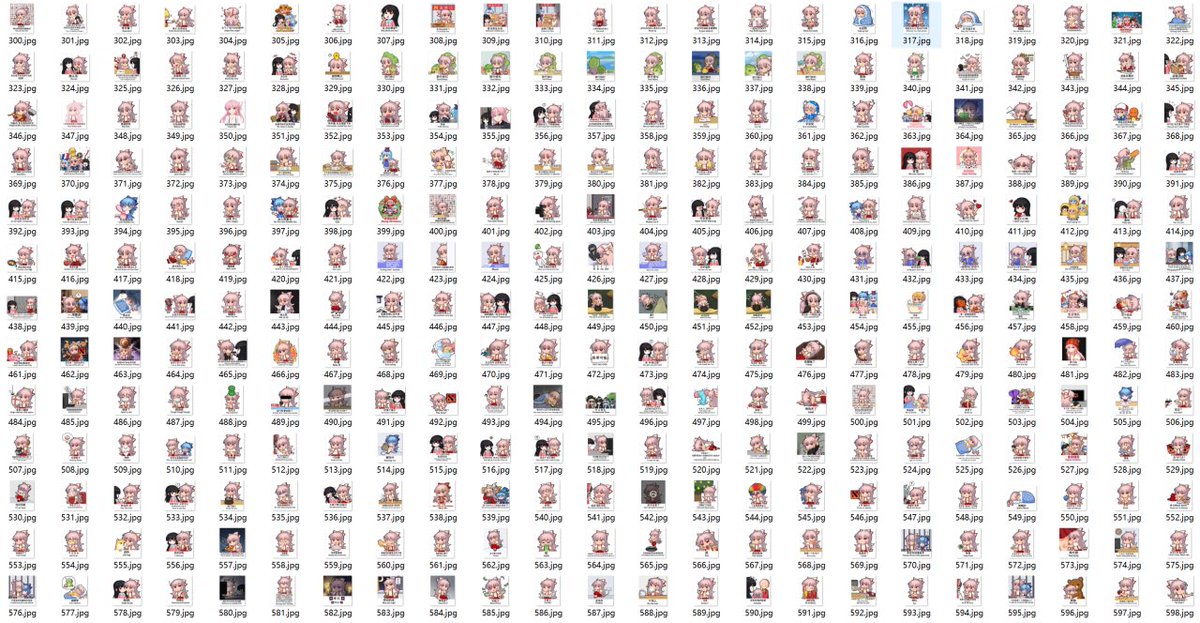 jokanhiyou's tweet photo. Warmly celebrate the achievement of the 900th Mokou emoticon pack! From 2015 to 2024, a total of 900 emojis were completed in 9 years. Thank you for your love and support for Mokou! https://t.co/DOtu1xxDMV