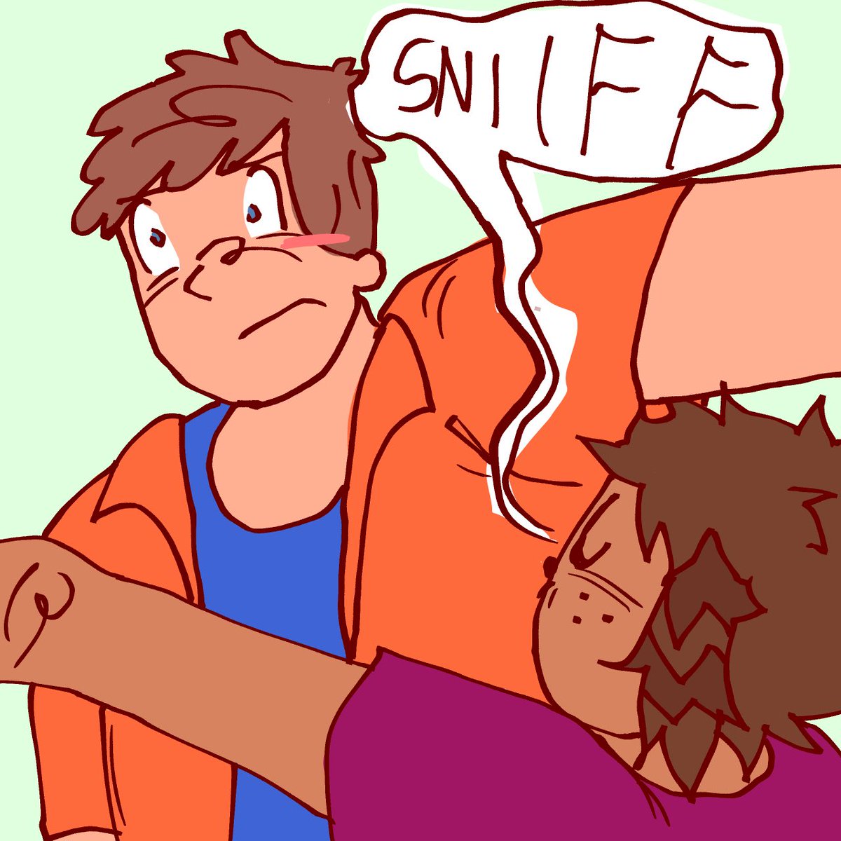 NECROPLASTICS's tweet photo. Moar biteyshipping #art #danvs #jerktwt #biteyshipping #selfship https://t.co/KDDUblDdlx