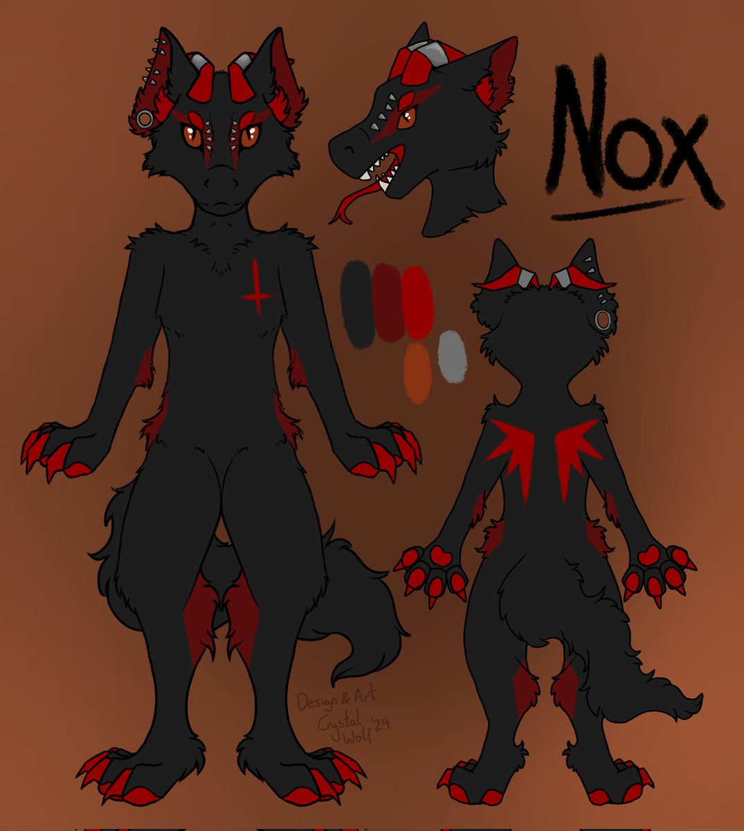 nox_wolf12's tweet photo. Thank you for the amazing ref @CrystalW0lf https://t.co/H9iSpgorqs