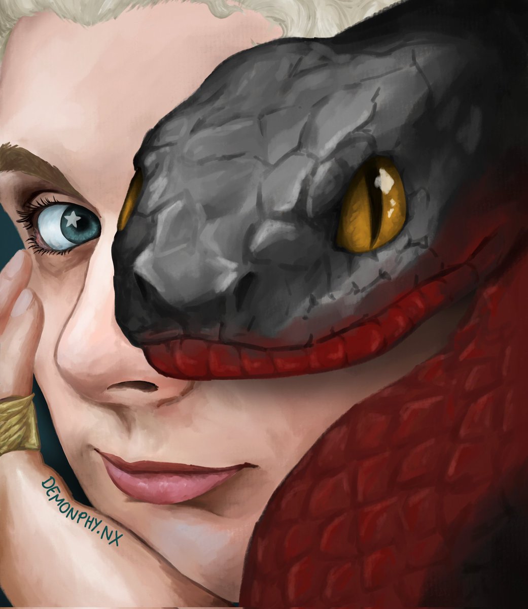 Demonphy_nx's tweet image. I like this trend 🐍
#goodomens #myart #Crowley #aziraphale #AziraCrow