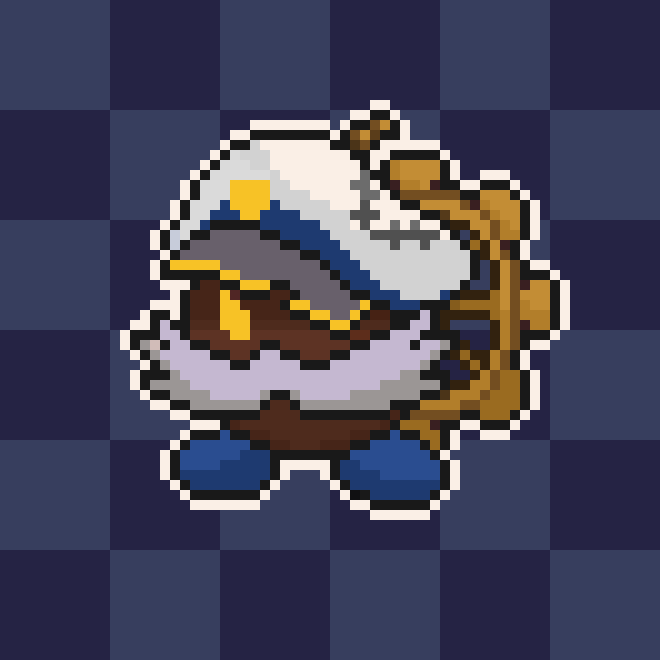HaskyPxl's tweet photo. Admiral Bobbery
#pixelart #pixelartist #aseprite #γγγη΅΅
#fanart #Bobbery #PaperMario #ttyd
#PaperMarioTTYD https://t.co/O0uzPX7XOa