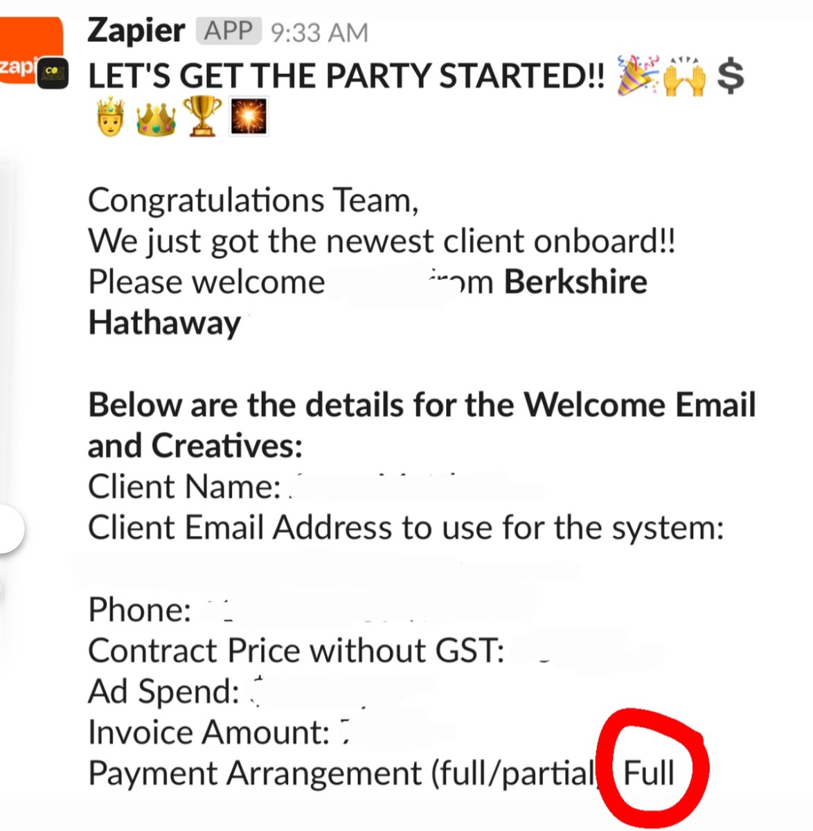 Bennybigbags's tweet photo. Ethan just PIF'd Berkshire Hathaway. 

Making me look good as Sales Director
I changed the Pre-Call process on my offer and we have a 100% close rate from it so far. 

Founder and team is very Happy
well done Ethan @alchemistethan 

We met in The Serial Sales Community 🏆 @serialsales