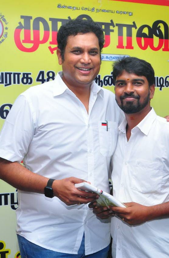 thalapathivenki's tweet photo. மாண்புமிகு தமிழக தொழில்துறை அமைச்சர் மற்றும் தகவல் தொழில்நுட்ப அணியின் செயலாளருமான அன்பு அண்ணன் அவர்களுக்கு  இனிய பிறந்தநாள் வாழ்த்துக்கள் அண்ணா 💐💐💐
@TRBRajaa @isai_ @DMKITwing
#HappyBirthday
#ITWING https://t.co/O1E8kueSaG