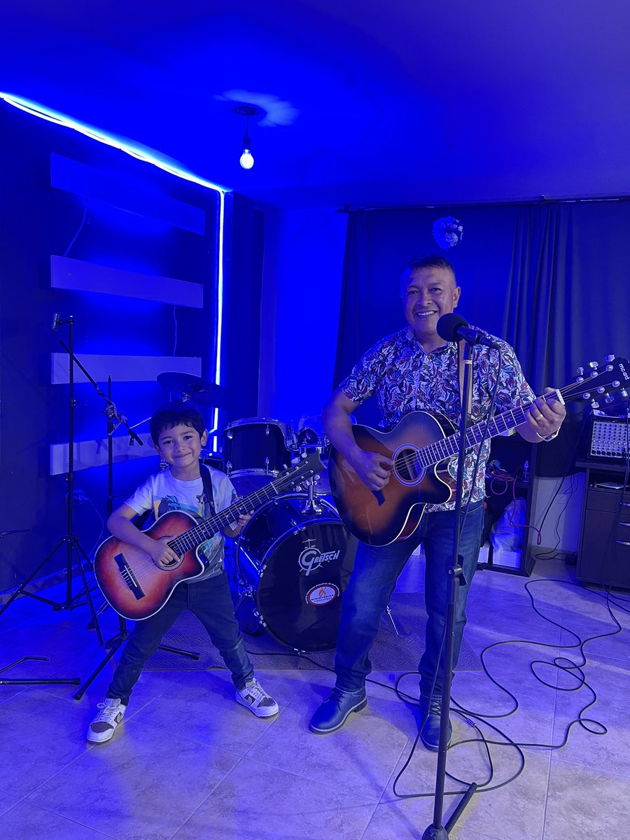Con mi futuro salmista!!